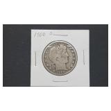 1900 S Barber Half Dollar