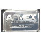 APEMEX  Eagle 1 Oz .999 Silver Bar