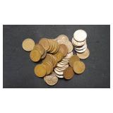 50 Lincoln Wheat Cents