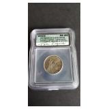 2000 D Massachusetts State Quarter ICG Signature