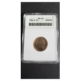1964 D Jefferson Nickel ANACS MS65