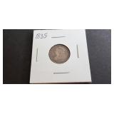 1835 Bust Dime