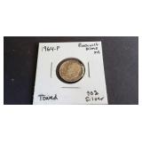1964 P Roosevelt Dime High Grade