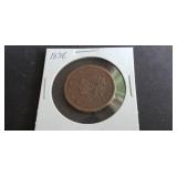 1838 Coronet Head Large Cent