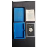 1883 CC Morgan Silver Dollar GSA Hoard Box & COA