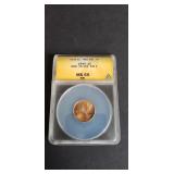 1995 Lincoln Cent ANACS MS65 RB DDO FS-101 Die 1