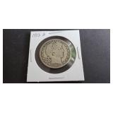 1913 S Barber Half Dollar