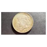 1922 D Peace Silver Dollar