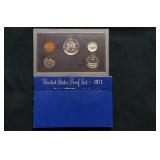 1971 S Proof Set 5 Coins