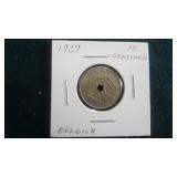 1939  10 Centimes  From Belgiun