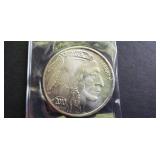 2010 Buffalo Nickel Style 1 OZ .999 Silver Round