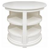 Qty: 1  Half Round Displayer Table