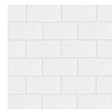 Satori Hudson Brilliant White 3-in x 6-in Tile