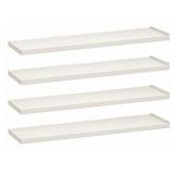 Qty: 48   4" Wood Shelves