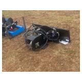 #166- Skid Steer Side Swing Stump Grinder #166- Skid Steer Side Swing Stump Grinder