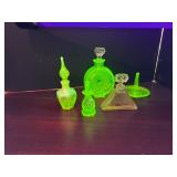 #271 • Uranium Glass Perfume bottles