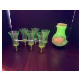 #316 • Uranium Fruit Juice Pitcher and Glasses