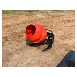 Lot 193  Mini Skid Steer Mixing Drum