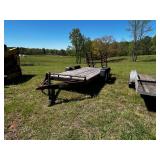 Lot 239  16ft Trailer w/Ramps