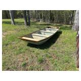 Lot 246  14ft Flat Bottom Boat