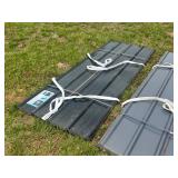 Lot 103 Black Metal Roof Panels