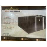 Lot 117 8ft x 10ft Galvanized Metal Shed