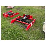 Lot 342 Mini Skid Steer Flat Ripper