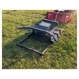 Lot 352 Mini Skid Steer Disc Mulcher