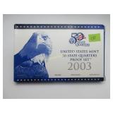 2003  50 State Quarterr Proof Set