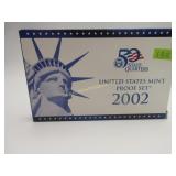 2002  United States Mint Proof Set