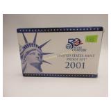 2001  United States Mint Proof Set