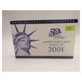 2001  United States Mint Proof Set