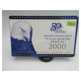 2000 United States Mint 50 State Quarter Set