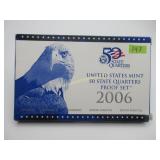 2006 United States Mint 50 State Quarter Proof Set