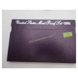 1991 US Mint Proof Set