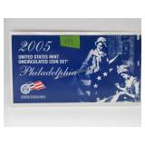 2005 Philadelphia uncirculated coin set