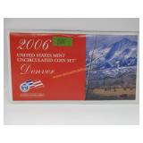2006 Denver uncirculated mint coin set