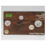 1985  United States Mint Uncirculated Coin Set