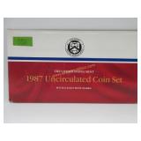1987  United States Mint Uncirculated Coin Set