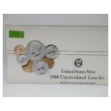 1988 United States Mint Uncirculated Coin Set