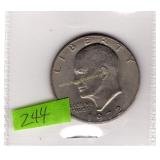 Eisenhower United States Proof Dollar 1972