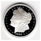 Morgan Silver Dollar 1888-cc