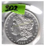 Morgan Silver Dollar 1896-P