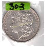 Morgan Silver Dollar 1896-P