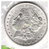 Morgan Silver Dollar 1896-P