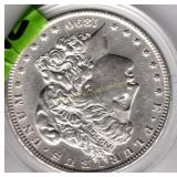 Morgan Silver Dollar 1890-0