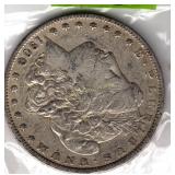 Morgan Silver Dollar 1900-0