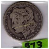 Morgan Silver Dollar 1900-0