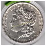 Morgan Silver Dollar 1884-0
