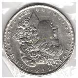 Morgan Silver Dollar 1889-P